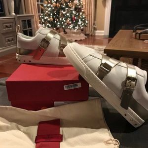 NEW VALENTINO GARAVANI ROCKSTUD V-PUNK SNEAKERS 10